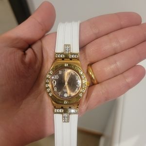 Swatch Irony stainless steel patented women's watc